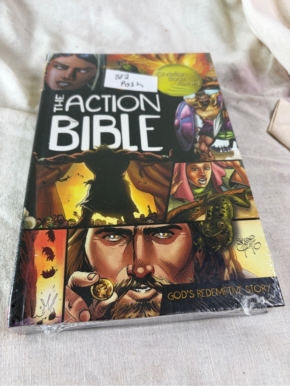 The Action Bible Graphic Novel - Colorful Illustrated Cover